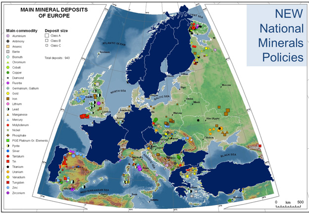 Mineral deposits