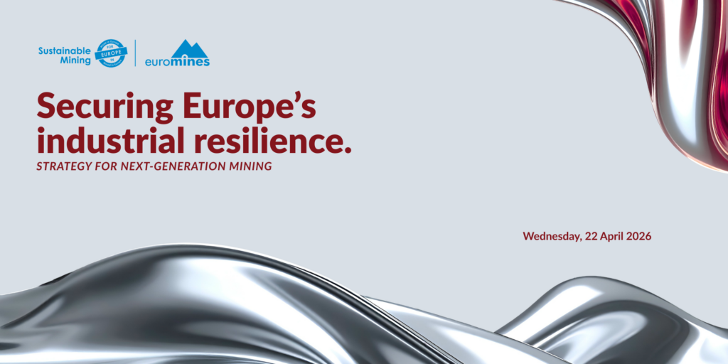 Euromines 30th Anniversary Event banner