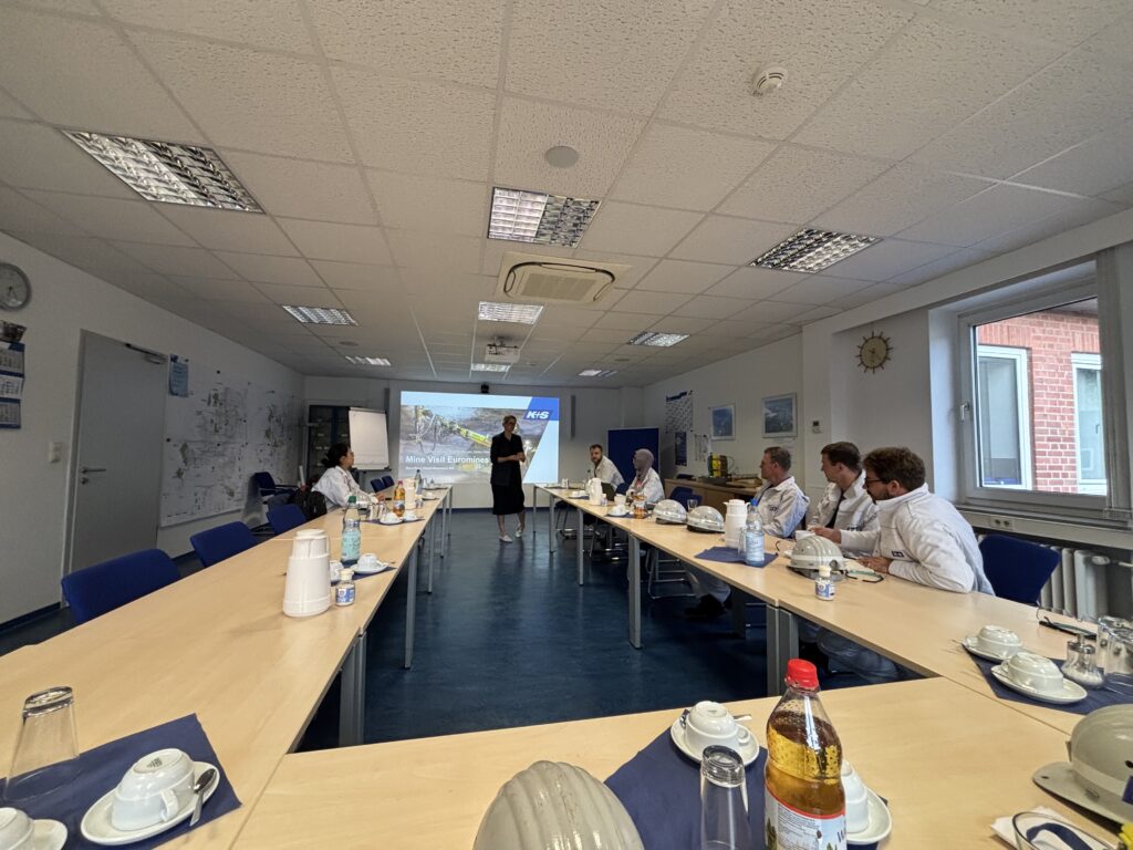 Mine visit at the Werra Plant at K+S Gruppe