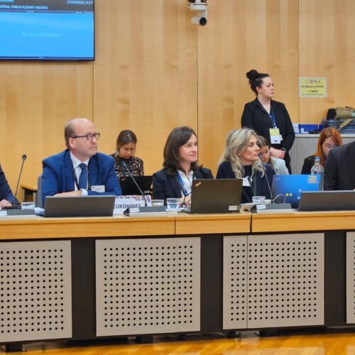 Euromines - Rolf Kuby - First Industrial Forum Plenary Meeting