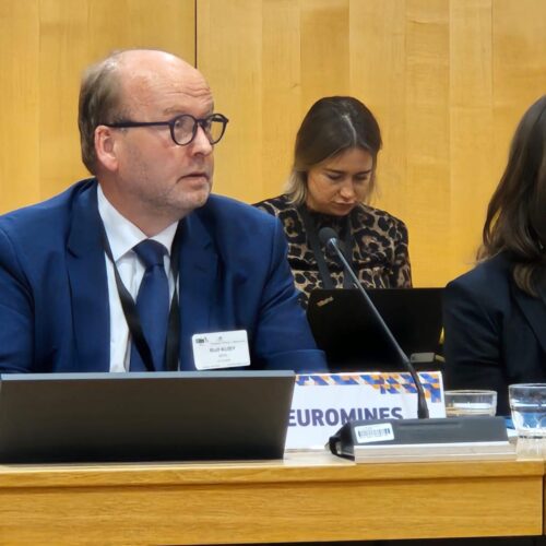 Euromines - Rolf Kuby - First Industrial Forum Plenary Meeting