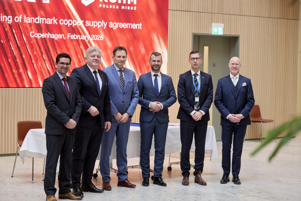 KGHM renewed its long term partnership with Danish NKT