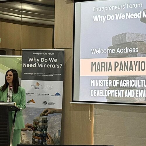 Entrepreneurs’ Forum “Why Do We Need Minerals?